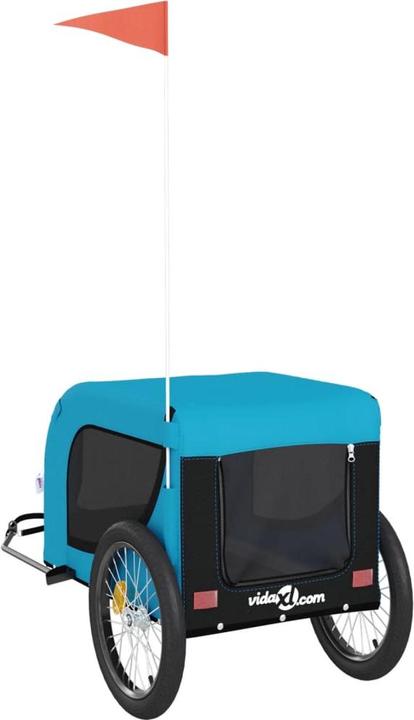 Produktbild VidaXL Fahrradanhänger Hunde Oxford-Gewebe & Eisen