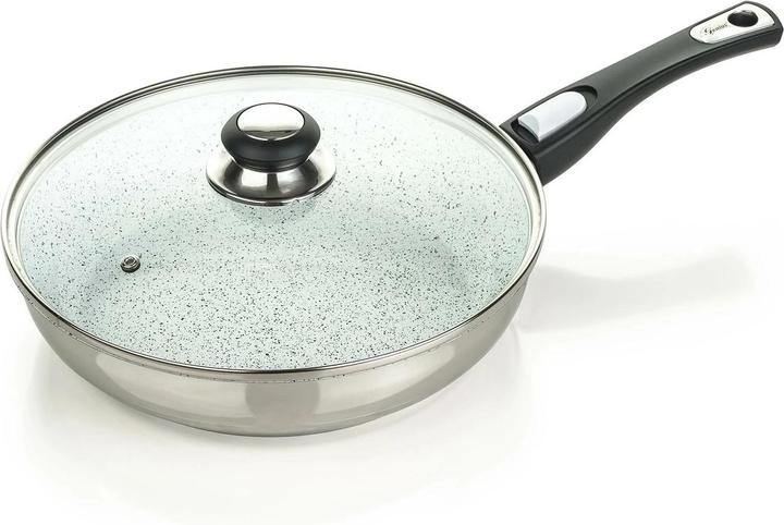 Actual product image Genius Cerafit Mont Blanc (28 cm, Frying pan, Stainless steel, Ceramic)