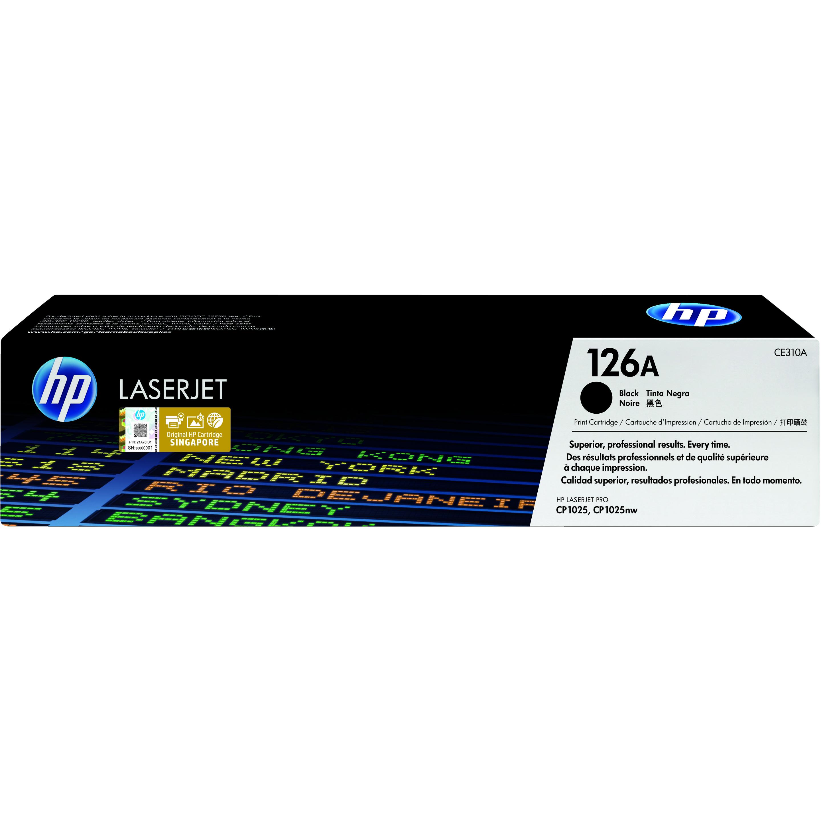 HP, Toner, 126a (BK)