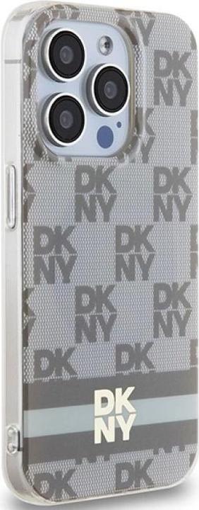 Image du produit DKNY DKHMP13LHCPTSE iPhone 13 Pro / 13 6.1" beżowy/beige hardcase IML Checkered Mono Pattern & Print (Apple iPhone 13, Apple iPhone 13 Pro)