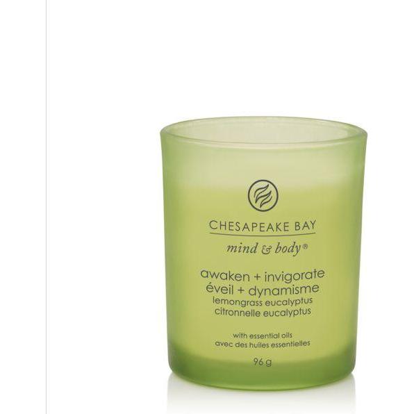 Chesapeake Bay Candles, Candela profumata, Lemongrass & Eucalyptus