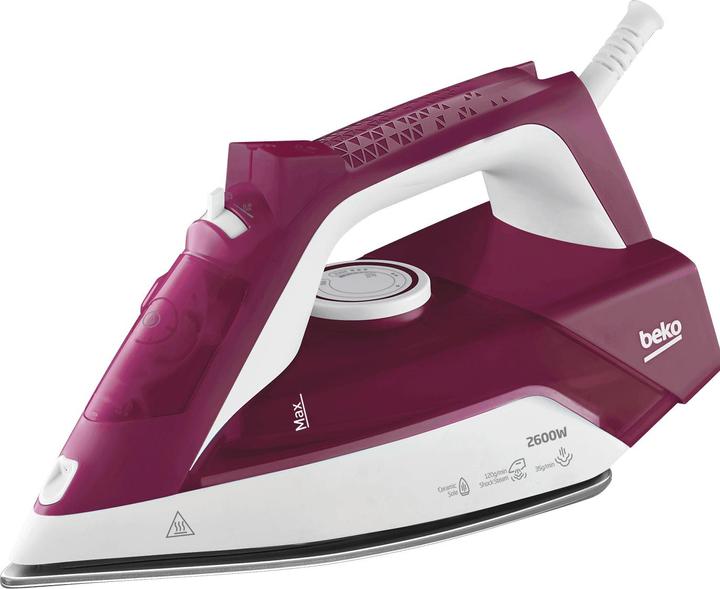 Immagine prodotto Beko Ferro da stiro a vapore SIM3126R (2600 W, 120 g/min)