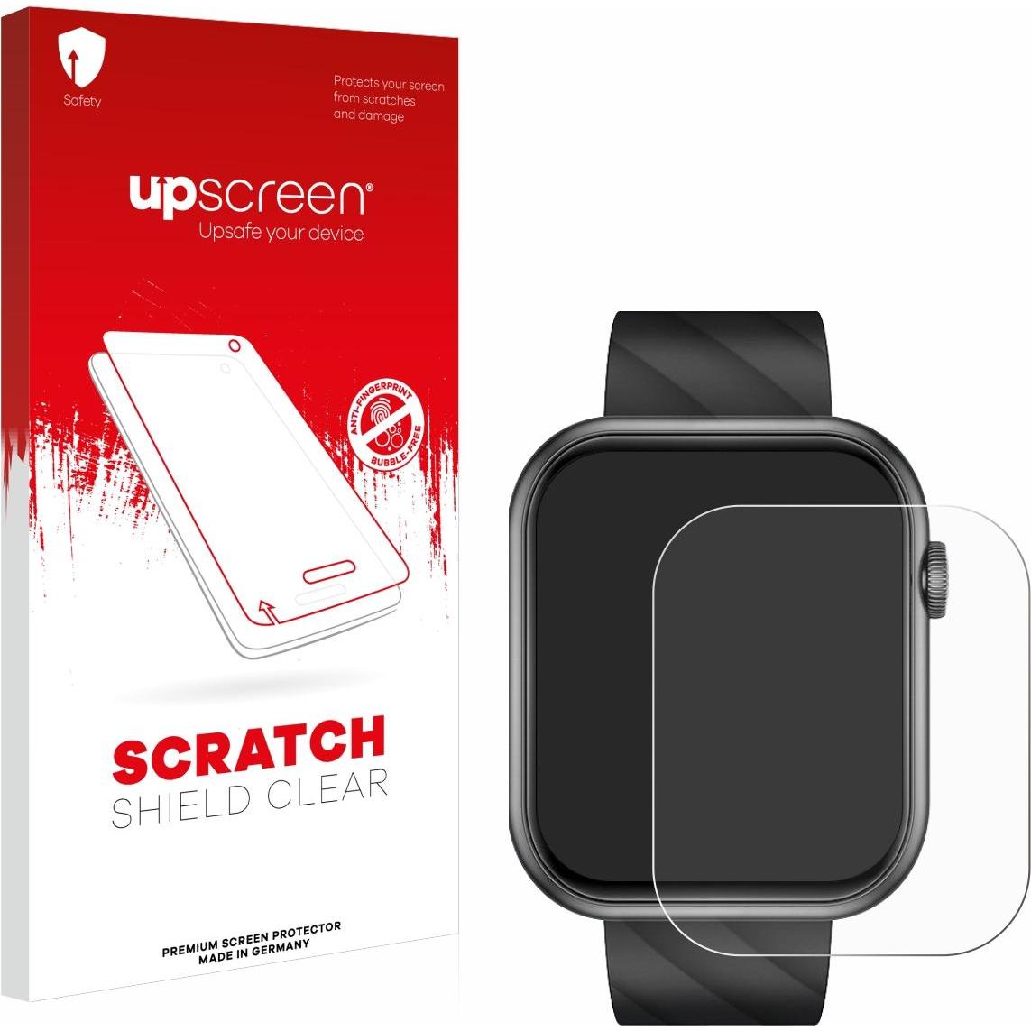 upscreen Schutzfolie Displayschutz Displayschutzfolie Folie Klar Transparent, Smartwatch Schutzfolie, Transparent