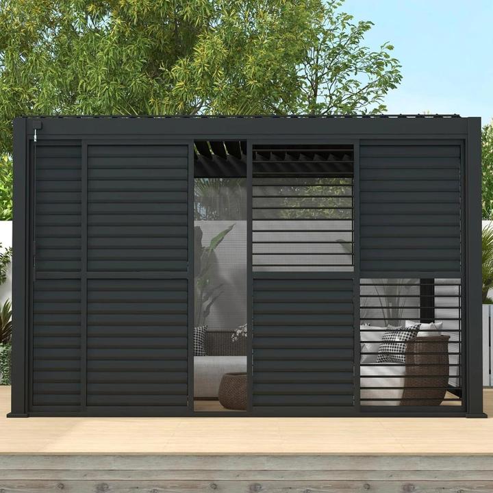 Image du produit Mirador Brise-vue à lames orientables Anthracite