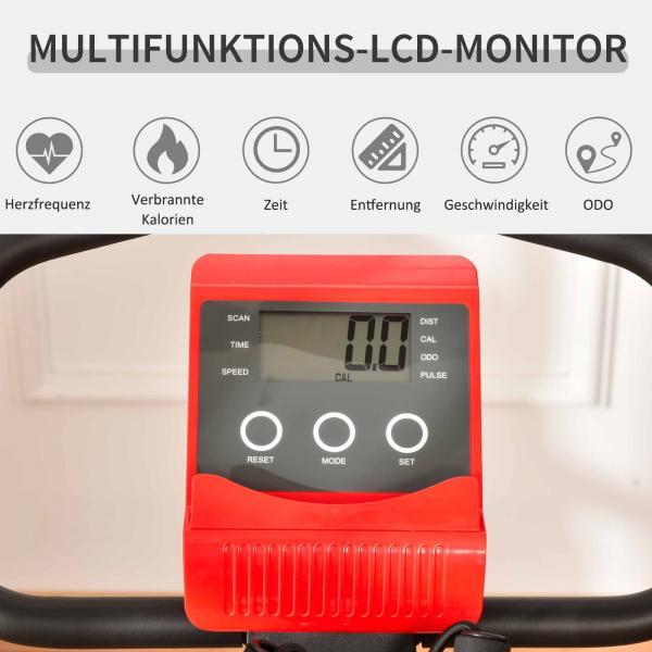 Actual product image Homcom Bike trainer with LCD display