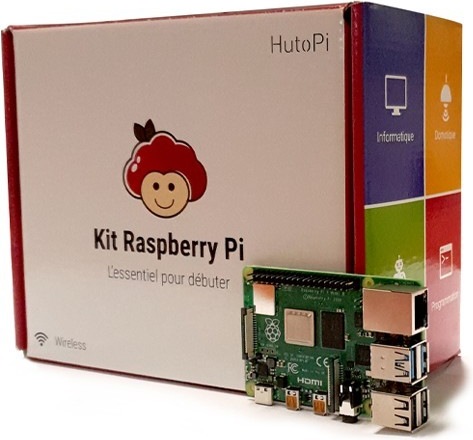 HutoPi Raspberry Pi 4 1GB Starter Kit