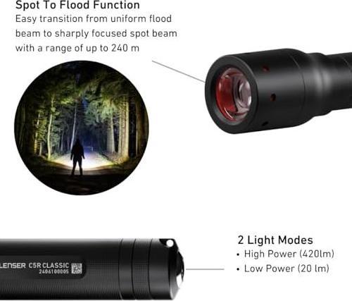 Produktbild Ledlenser LED LENSER Taschenla.C5R Box (11.70 cm, 420 lm)