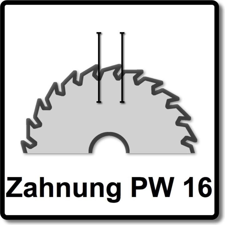 Produktbild Festool Kreissägeblatt HW 210x2,6x30 PW16