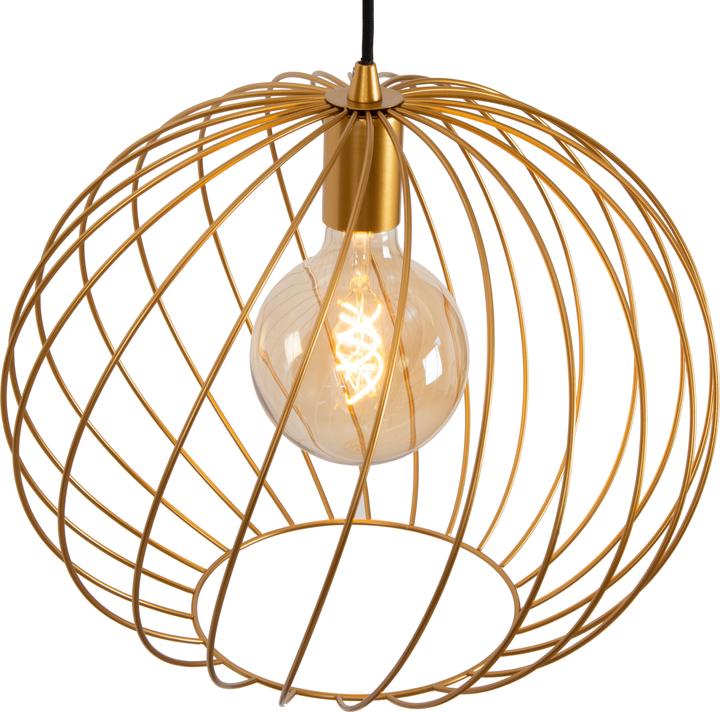 Image du produit Lucide DANZA - Suspensions - Ø 40 cm - 1xE27 - or mat / laiton 21428/40/02 (E27)