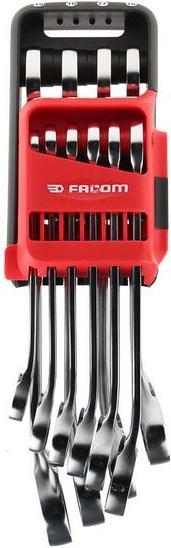 Actual product image Facom Ratchet spanner set (19 mm, 12 mm, 14 mm, 16 mm, 10 mm, 18 mm, 17 mm, 11 mm, 15 mm, 8 mm, 9 mm, 13 mm)
