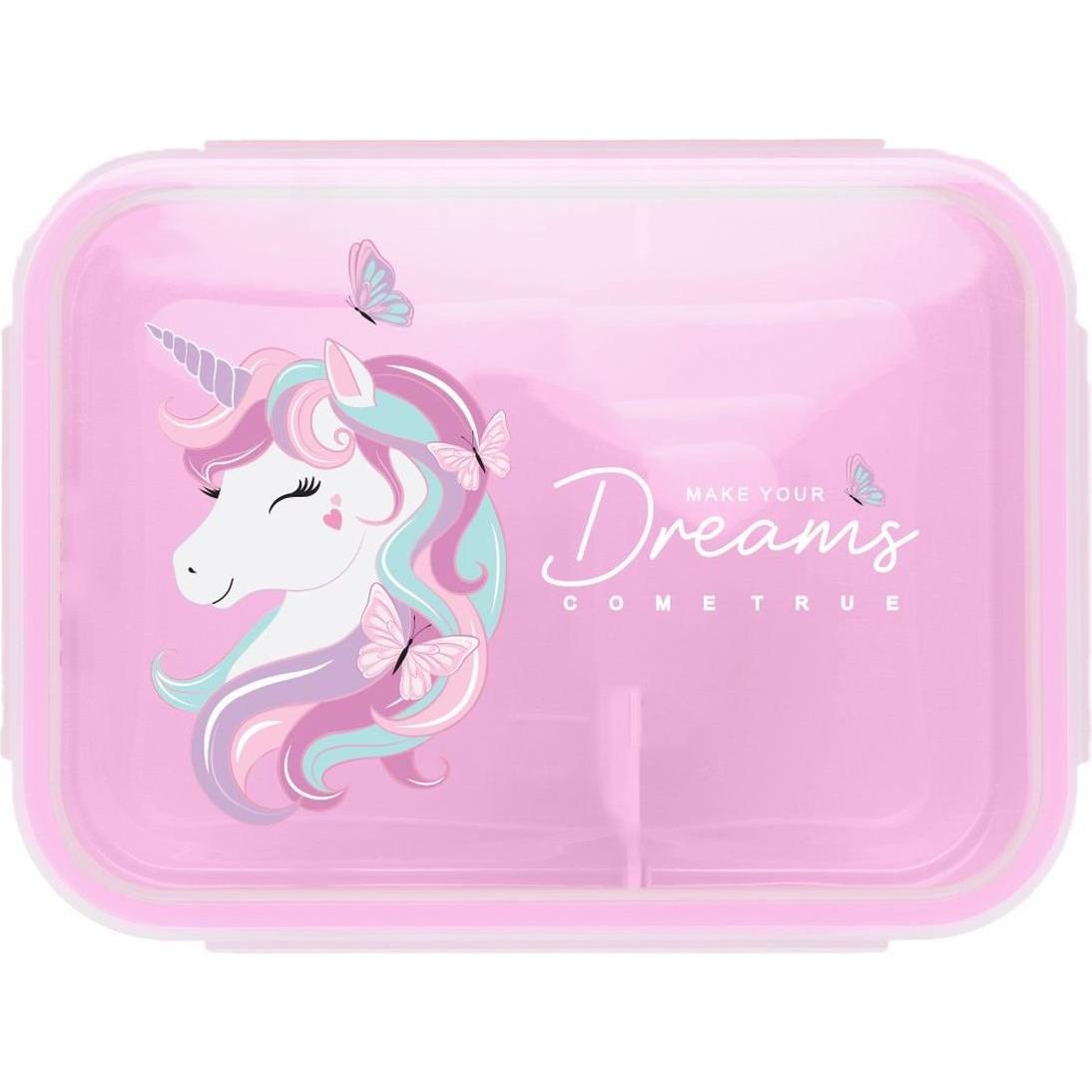 Tinka Magic Tinka - Lunch Box - Unicorn Pink (8-804728), Portapranzo, Pink, Rosa