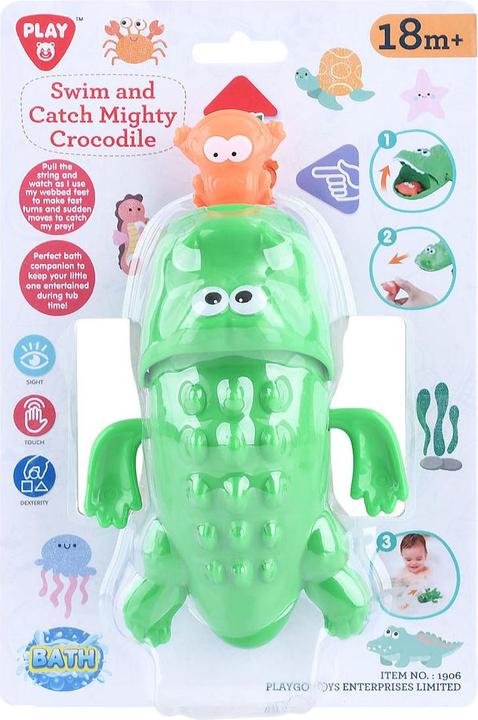Actual product image Play for swimming and catching crocodiles, 2 pieces.