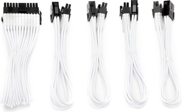 Produktbild Dutzo Sleeved strm forlngerkabel kit (v2) - Hvid