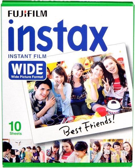 Actual product image Fujifilm Instax Wide Film Color