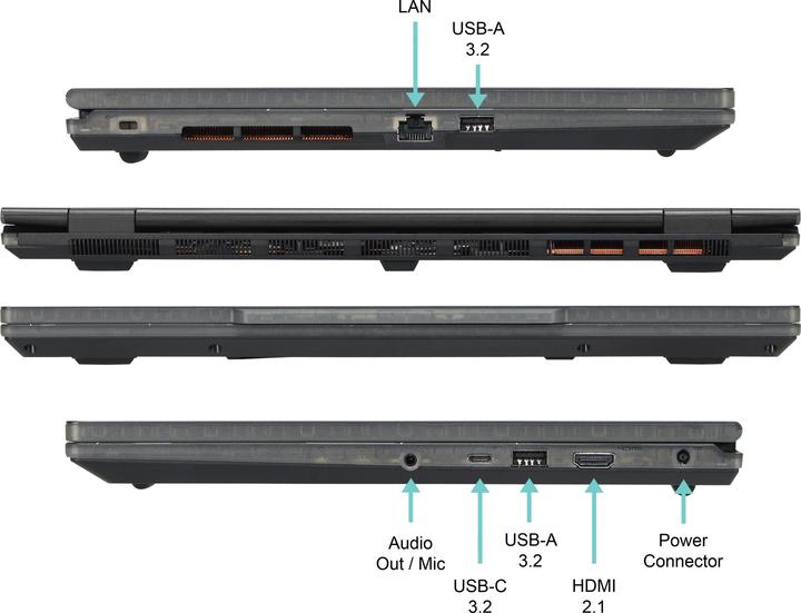 Actual product image MSI Cyborg 15 RTX 5050 (15.60", 512 GB, 16 GB, DE, Intel Core 7 240H)
