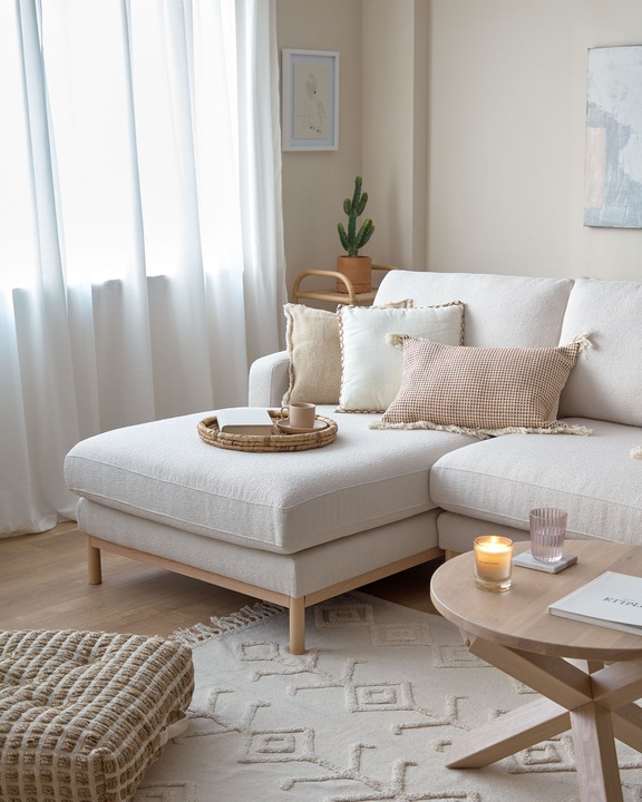 Actual product image Kave Home Mihaela (3-seater, Corner sofa)