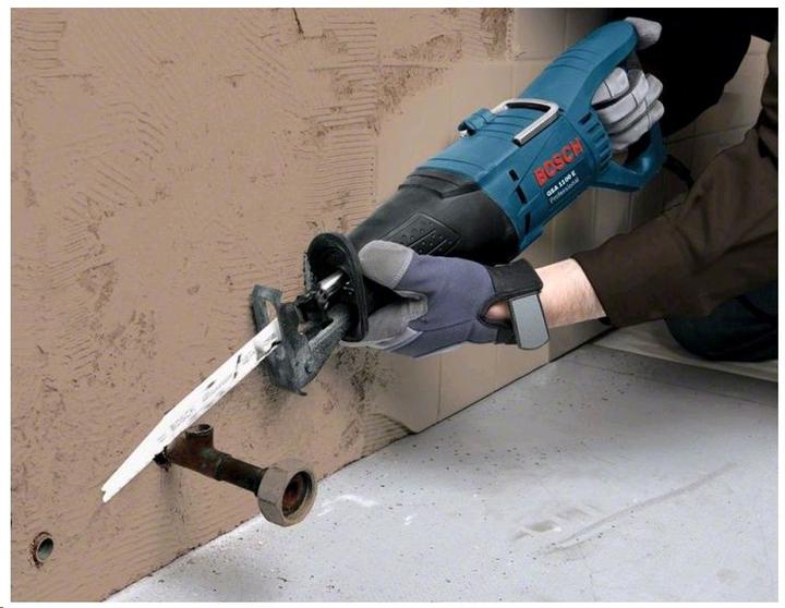 Produktbild Bosch Professional Säbelsäge GSA 1100 E, Sägeblatt Metall S 123 XF, Sägeblatt Holz S 2345 X