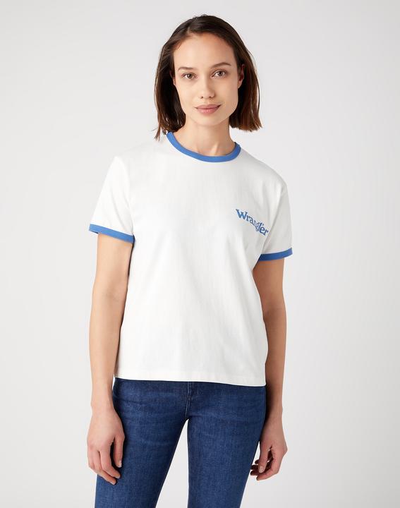 Actual product image Wrangler T-shirts Relaxed Ringer Tee (S)