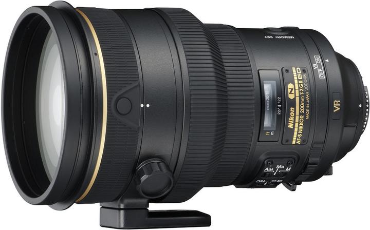 Image du produit Nikon AF-S 200mm f/2G ED VR (Nikon F, Plein format)