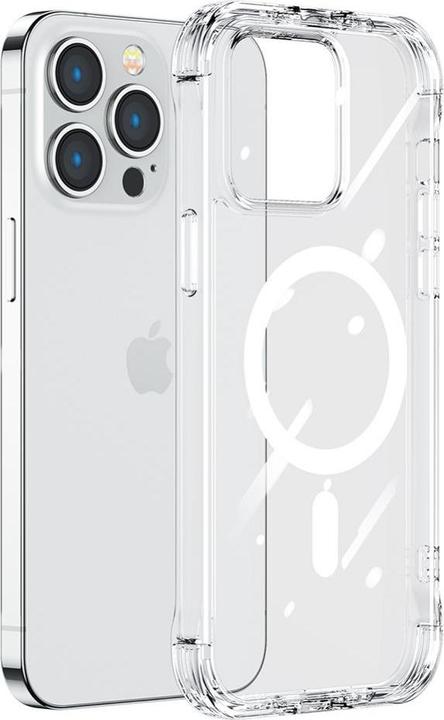 Immagine prodotto Joyroom Custodia blindata per iPhone 14 Pro con gancio trasparente (compatibile con MagSafe) (Apple iPhone 14 Pro)