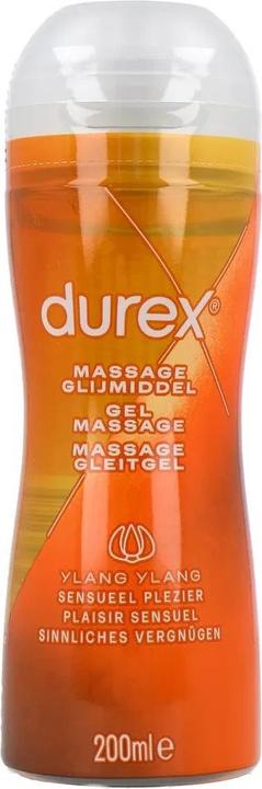 Productafbeelding Durex Play 2In1 Massage Sensuele Massage Gel En Hydraterende Intieme Gel Met Verleidelijke Bloem (200 ml)