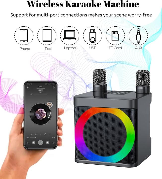 Produktbild Easjoy Karaoke Maschine