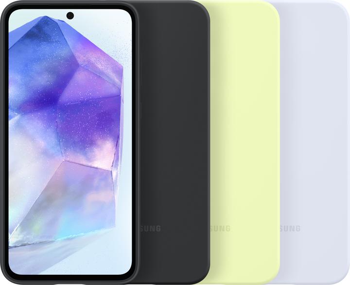 Actual product image Samsung Silicone Case A55 Black (Samsung Galaxy A55)