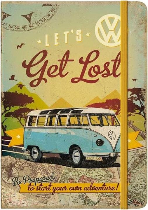 Image du produit Nostalgic-Art Merchandising Carnet de notes A5, Let's Get Lost (A5, Pointillés, Couverture rigide)