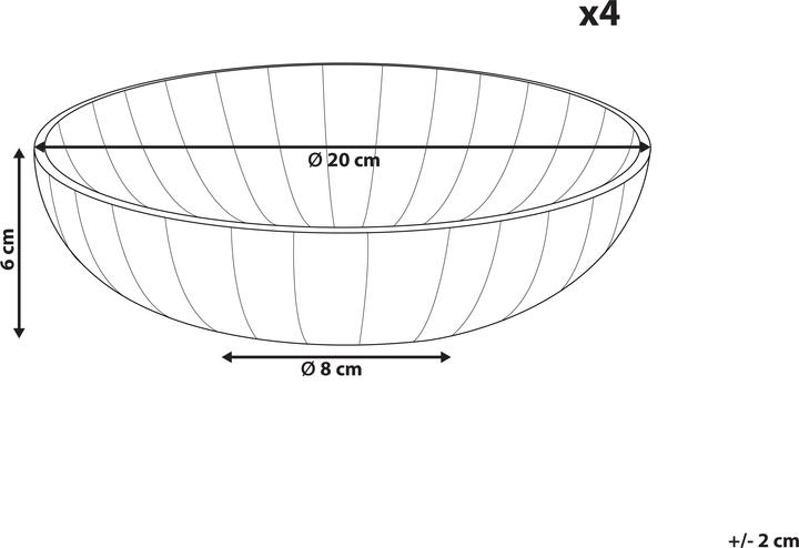 Produktbild Beliani Nettle (4x)