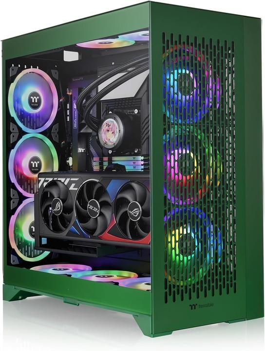 Actual product image Thermaltake CTE E660 MX Racing Green (ATX, E-ATX, mATX, Mini-ITX)