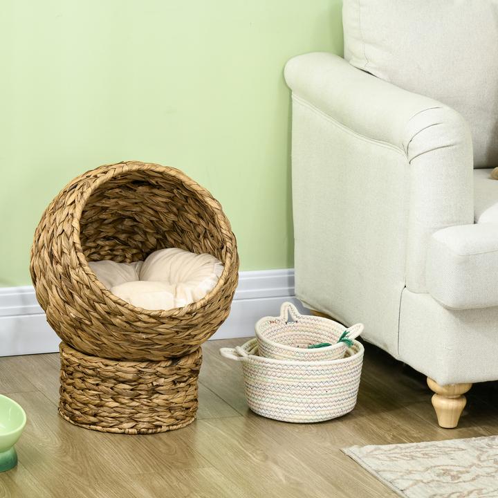 Actual product image PawHut Cat basket with cushion (Cat)