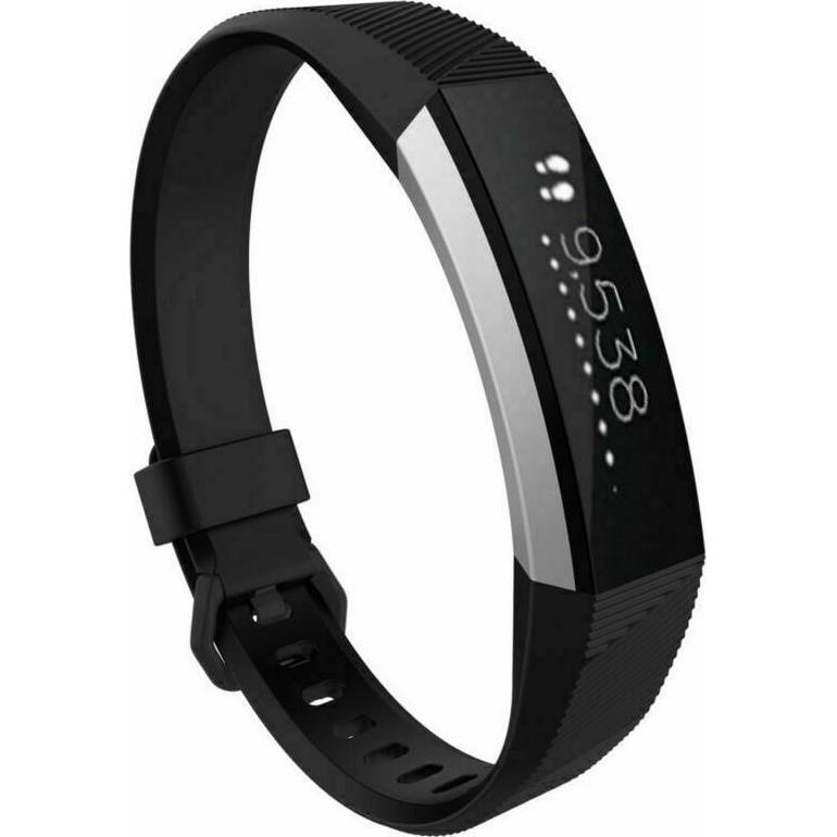 Strap-it Silikonarmband (Silikon, Alta HR, Alta), Uhrenarmband, Schwarz