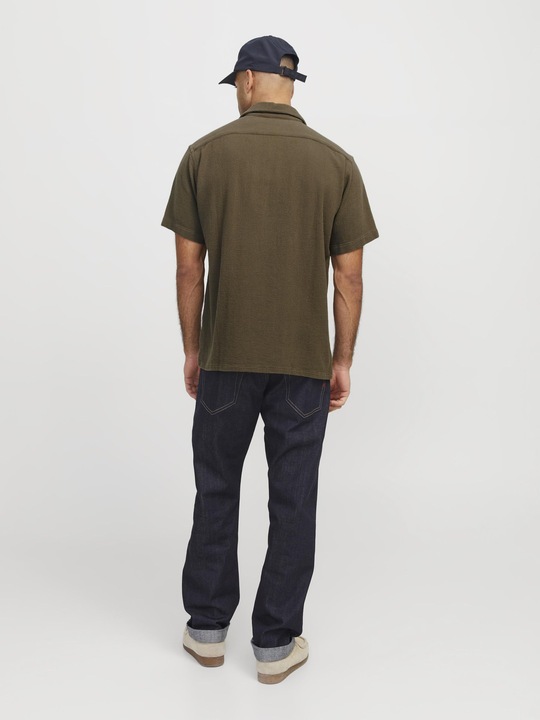 Image du produit Jack & Jones Rddwayne Structure Resort Shirt S/S Sn (S)