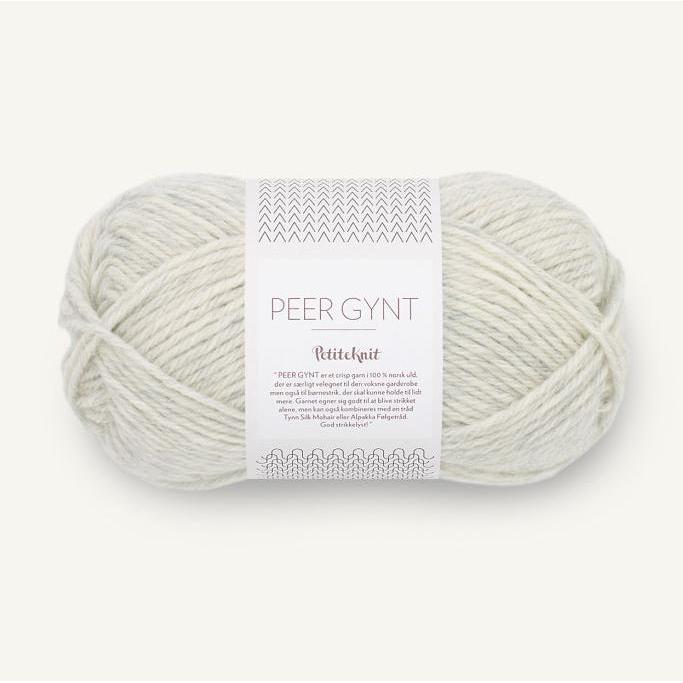 Sandnes Garn col. 1021 Ash Melange ca. 91 m 50 g, Garn + Wolle