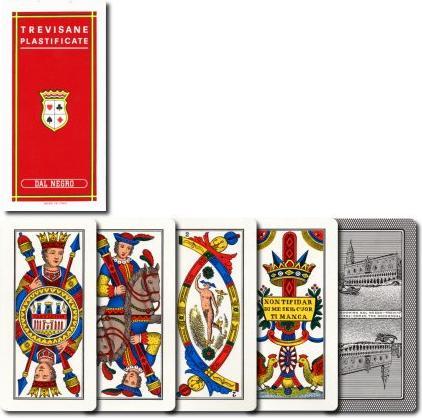 Dal Negro Trevisanische regionale Spielkarten