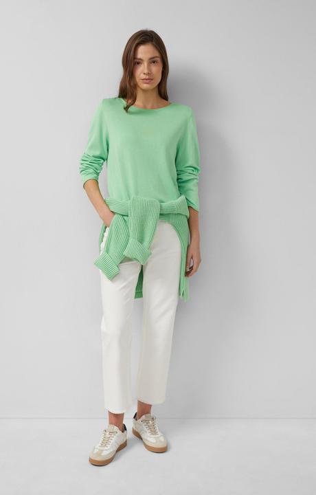 Produktbild s.Oliver Strickpullover Feinstrickpullover mit Rundhalsausschnitt (48)