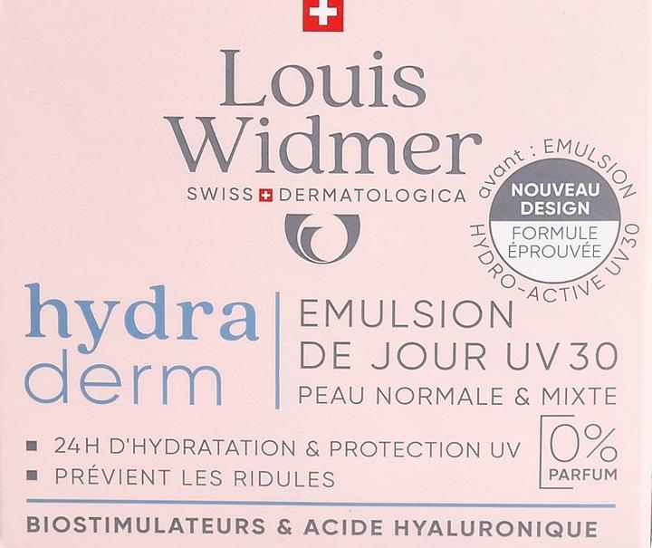 Image du produit Widmer Émulsion de jour Hydraderm (50 ml, Crème de jour, SPF 30)