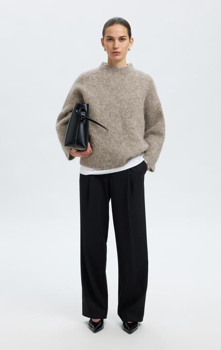 Image du produit Selected Slfgabriella Ls Knit New O-Neck Noos (L)