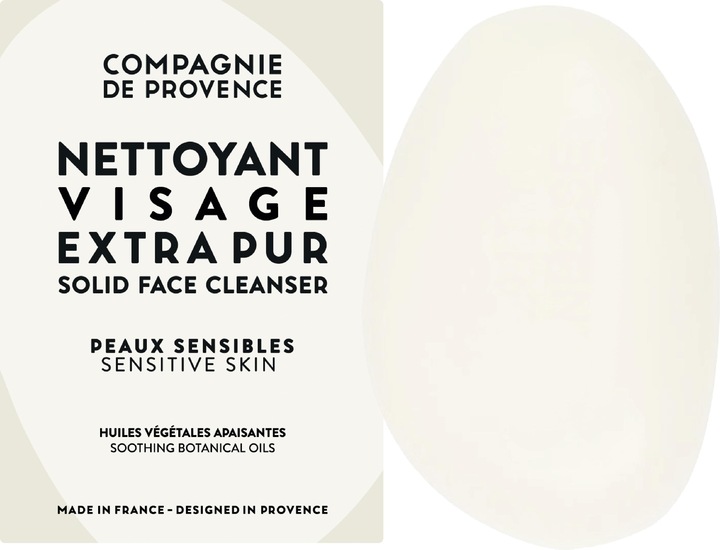 Produktbild La Compagnie de Provence COMPAGNIE DE PROVENCE - Solid Face Cleanser Sensitive Skin 85 ml (Seife, 85 ml)