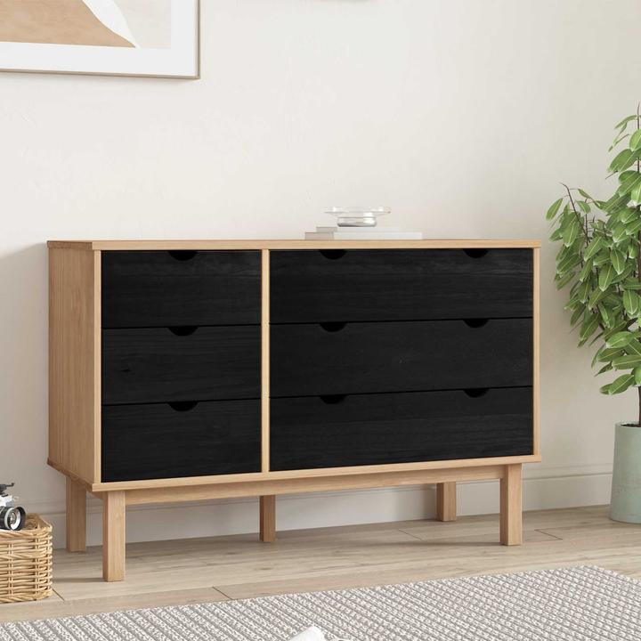 Produktbild vidaXL Schubladenschrank (111 x 43 x 73.50 cm)