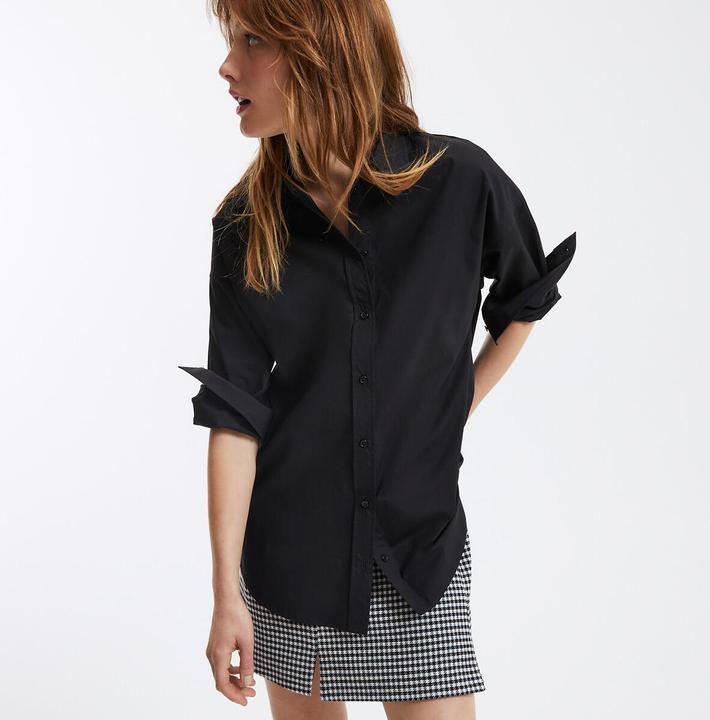 Actual product image La Redoute Collections Oversize blouse Signature APOLLINE (36)