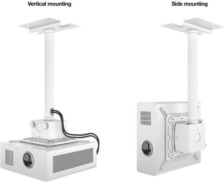 Image du produit Multibrackets Support plafond pour vidéoprojecteur HD, métal, charge max. 40kg (Plafond)