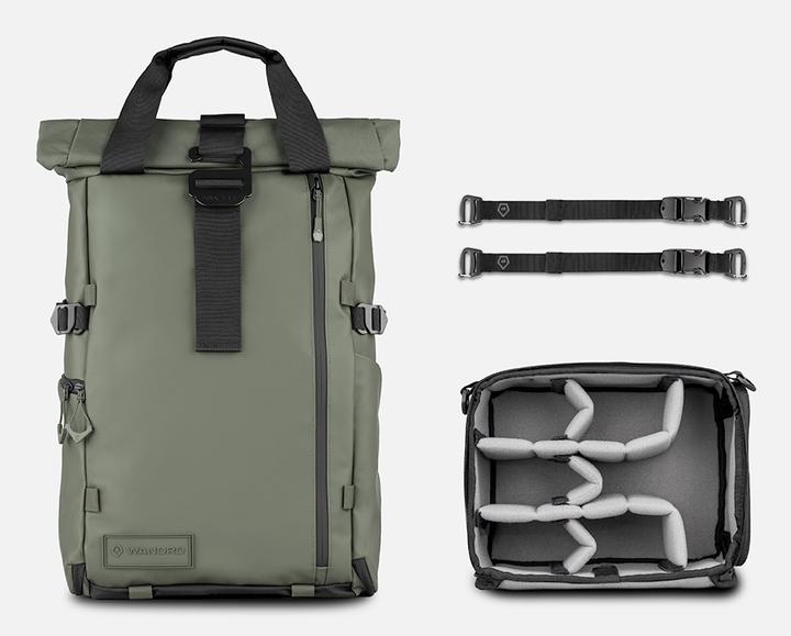 Actual product image Wandrd PRVKE 31L Wasatch Green Photo Bundle V4 (Photo backpack, 31 l)