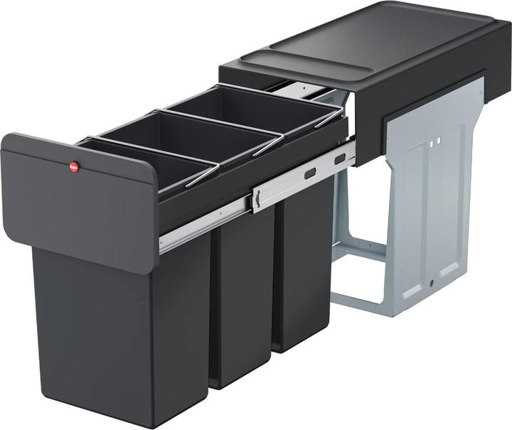 Immagine prodotto Hailo EcoLine Design Trio L sistema da incasso (3x 10l) (3 l)