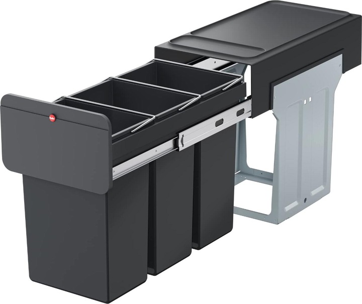 Hailo EcoLine Design Trio L sistema da incasso (3x 10l) (3 l)