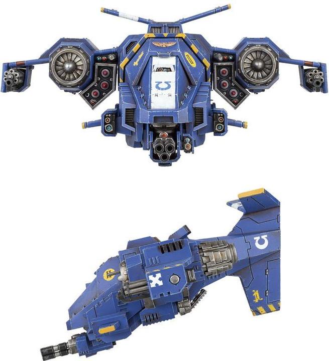 Actual product image Games Workshop Warhammer 40,000 - Space Marine Stormhawk Interceptor (Plastic)