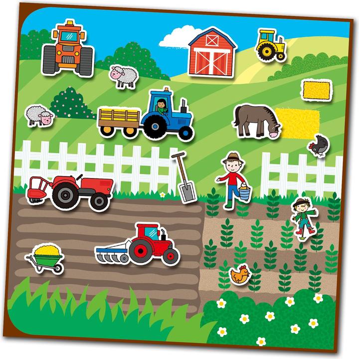 Produktbild Tinka Magic Reusable Sticker Book - Vehicles