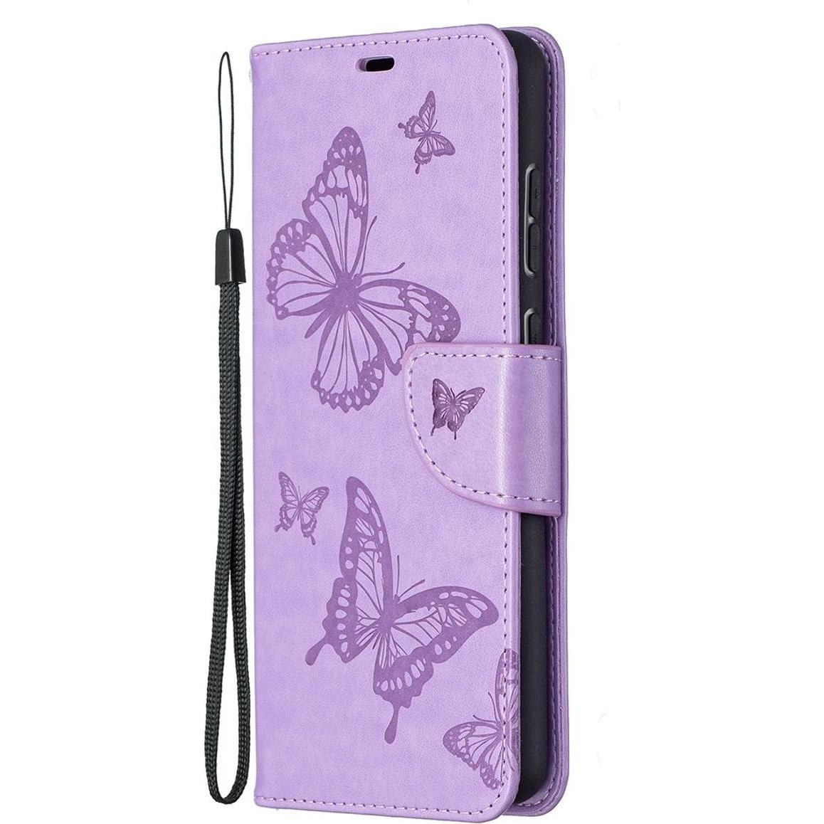 Thumbnail - König Design Hülle Handy Schutz für Samsung Galaxy A72 5G Case Cover Tasche Etuis Violett Neu (Samsung Galaxy A72 5G), S...