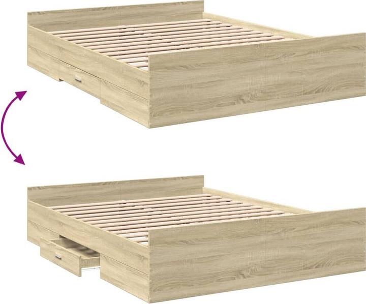 Produktbild vidaXL Bettgestell (150 x 200 cm)