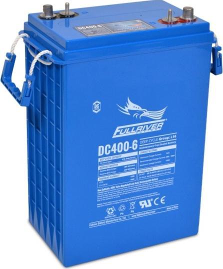 Actual product image Fullriver AGM battery DC400-6 (6 V, 415 Ah)